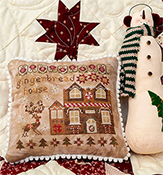 Pansy Patch Quilts and Stitchery - Houses on Peppermint Lane 2 - Gingerbread House THUMBNAIL