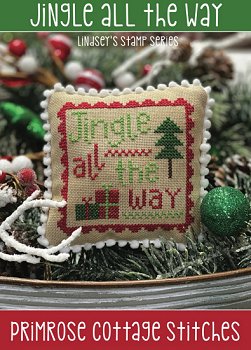 Primrose Cottage Stitches - Lindsey's Stamp Series - Jingle All The Way MAIN