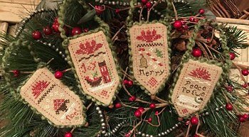 Homespun Elegance - Merry Noel Collection - Quaker Merriness MAIN