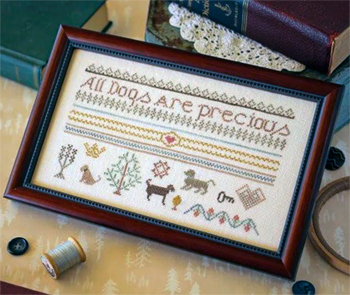 October House Fiber Arts - All Dogs Are Precious MAIN