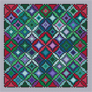 Carolyn Manning Designs - Quilt Block Collection Cathedral Window MAIN