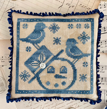 Luminous Fiber Arts - Gathering Snowflakes MAIN