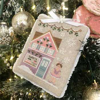 Country Cottage Needleworks - Nutcracker Village 2 - Sugar Plum's Sweet Shop MAIN