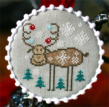 bendy stitchy cross stitch designs christmas moose no.80 cross stitch ...