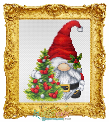 Les Petites Croix De Lucie - Christmas Father Gnome MAIN