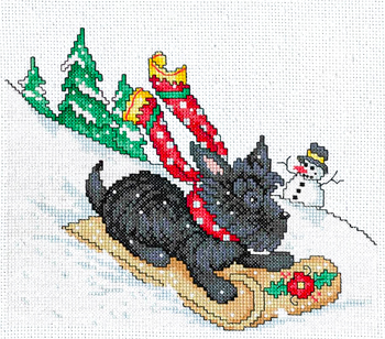 Imaginating - Sledding Scottie 3337 MAIN