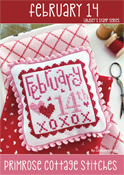 Primrose Cottage Stitches - Lindsey's Stamp Series - February 14 THUMBNAIL