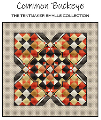 Carolyn Manning Designs - Tentmaker Smalls Collection - Common Buckeye MAIN