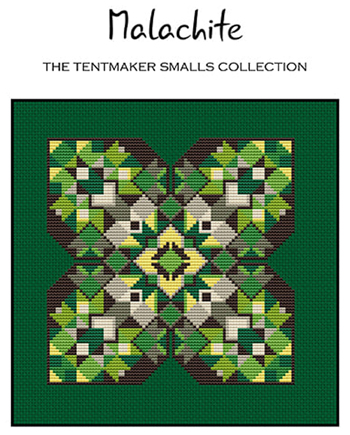 Carolyn Manning Designs - Tentmaker Smalls Collection - Malachite MAIN