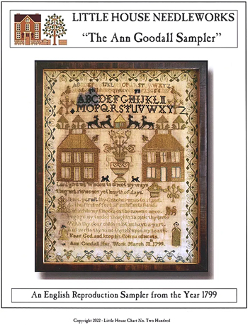Little House Needleworks - The Ann Goodall Sampler MAIN