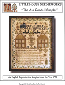 Little House Needleworks - The Ann Goodall Sampler THUMBNAIL