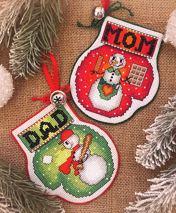 Frony Ritter Designs - Dad And Mom Mittens MAIN