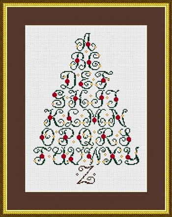 Happiness Is HeartMade - Christmas - Christmas Tree Alphabet MAIN