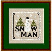 Happiness Is HeartMade - Christmas - Winter Snowman THUMBNAIL