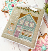 Country Cottage Needleworks - Nutcracker Village 5 - Snow Queen's Ice Cream Parlor THUMBNAIL