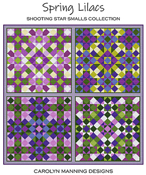 Carolyn Manning Designs - Shooting Star Smalls Collection - Spring Lilacs THUMBNAIL