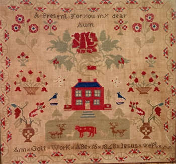 Needle Work Press - Ann Gott 1848 Sampler MAIN