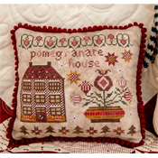 Pansy Patch Quilts and Stitchery - Houses on Peppermint Lane 7 - Pomegranate House THUMBNAIL