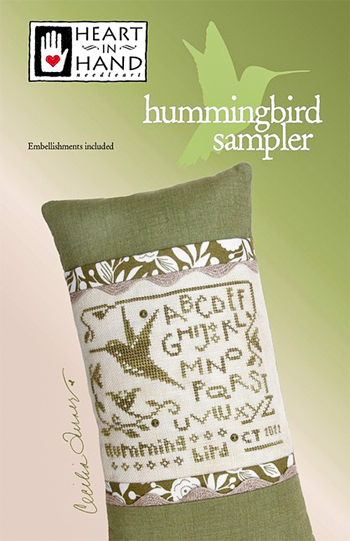 Heart in Hand Needleart - Hummingbird Sampler MAIN