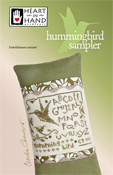 Heart in Hand Needleart - Hummingbird Sampler THUMBNAIL