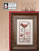 Heart In Hand Needleart - Wee One - Coffee Bird THUMBNAIL