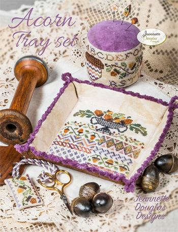 Jeannette Douglas Designs - Acorn Tray Set MAIN