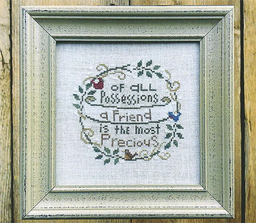 bent creek cross stitch classics precious friend embroidery