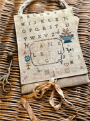 Stacy Nash Primitives - Jane Lefurgy Hoop & Thread Sewing Bag THUMBNAIL