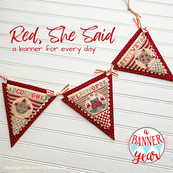 Hands On Design - A Banner Year - Red, She Said MAIN