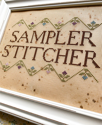 lucy beam love in stitches cross stitch sampler stitcher cross stitch