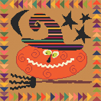 Susanamm Cross Stitch - Cute Pumpkin MAIN