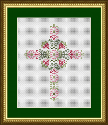 Happiness Is HeartMade - Dogwood And Hearts Cross MAIN