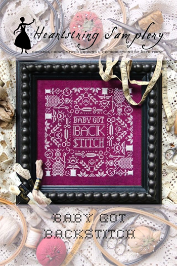 Heartstring Samplery - Baby Got Backstitch MAIN