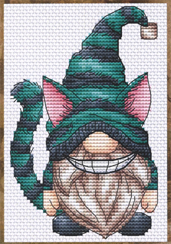 Les Petites Croix De Lucie - Cheshire Cat Gnome MAIN