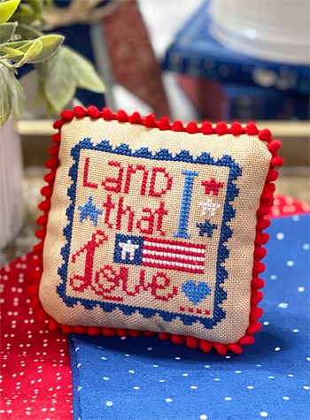 Primrose Cottage Stitches - Lindsey's Stamp Series - Land That I Love MAIN