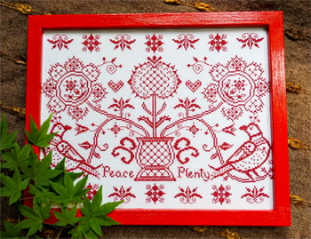 Mojo Stitches - Peace & Plenty: A New Year' s Wish MAIN