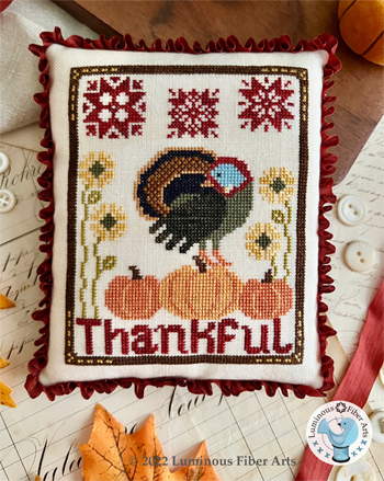 Luminous Fiber Arts - A Turkey's Thanks MAIN