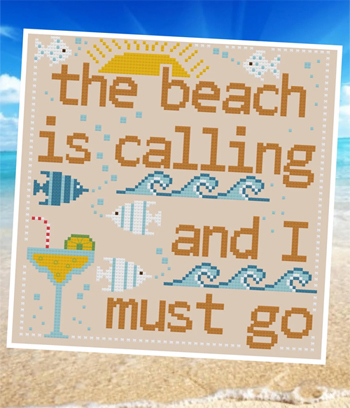 romy's creation the beach is calling cross stitch embroidery romina ...