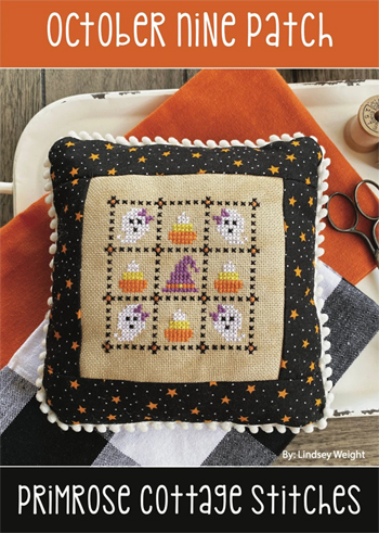 Primrose Cottage Stitches - Lindsey's Nine Patch Series - October MAIN