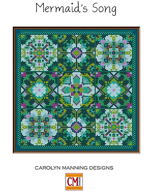 carolyn manning designs cross stitch mermaid's song cm designs