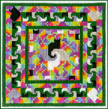 X's & Oh's - Cats In The Garden MAIN