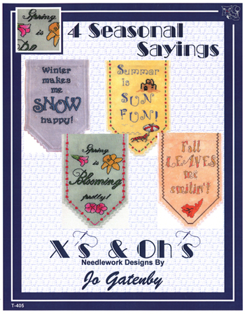X's & Oh's - 4 Seasonal Sayings MAIN