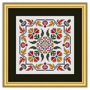 Happiness Is HeartMade - Autumn Acorns And Flowers MAIN