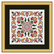 Happiness Is HeartMade - Autumn Acorns And Flowers THUMBNAIL