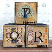 Puntini Puntini - When I Think Of PQR Peacock, Quilt, Rabbit THUMBNAIL