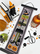 Tiny Modernist - Spooky Halloween Bell Pull THUMBNAIL