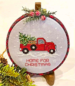 Sue Hillis Designs - Hoop De Doo - Home For Christmas THUMBNAIL