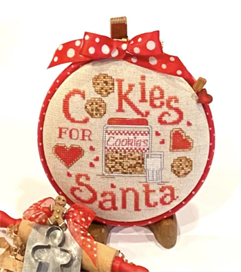 Sue Hillis Designs - Hoop De Doo - Santa's Cookies MAIN