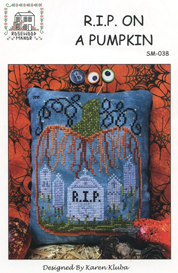 Rosewood Manor Designs - R.I.P. On A Pumpkin MAIN