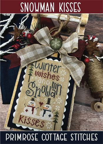 Primrose Cottage Stitches - Snowman Kisses MAIN
